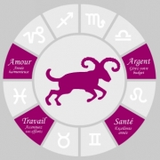 Carte de voeux : Capricorne
