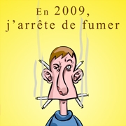 Carte de voeux : J'arrête de fumer