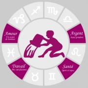 Carte de voeux : Verseau