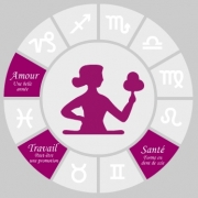 Carte de voeux : Vierge