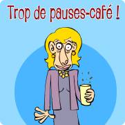 Carte de voeux : Trop de pauses cafés