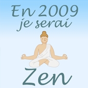 Carte de voeux : Année zen