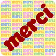 Carte de voeux : Pleins de mercis...