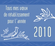 Carte de voeux : Tous mes vux de rétablissement