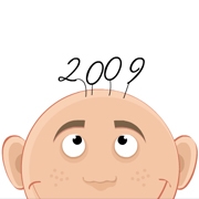 Carte de voeux : La tête à Mathieu