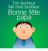 Carte de voeux : Ton bonheur fait mon bonheur