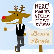 Carte de voeux : Merci c'est sympa !