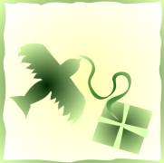 Carte de voeux : Cadeau du ciel
