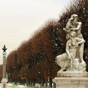 Carte de voeux : Paris sous la neige
