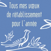 Carte de voeux : Tous mes v�ux de r&eacute;tablissement