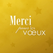Carte de voeux : Merci pour les vux