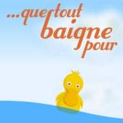 Carte de voeux : ...Que tout baigne pour toi