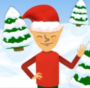 Carte de voeux : Lutin farceur