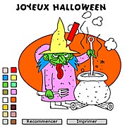 Carte de voeux : Coloriage