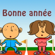 Carte de voeux : Faire du sport !