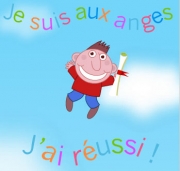 Carte de voeux : Je suis aux anges