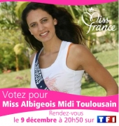 Carte de voeux : Miss Albigeois Midi Toulousain