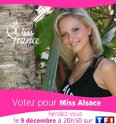 Carte de voeux : Miss Alsace