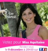 Carte de voeux : Miss Aquitaine