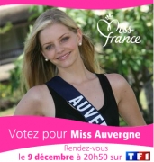 Carte de voeux : Miss Auvergne