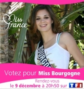 Carte de voeux : Miss Bourgogne