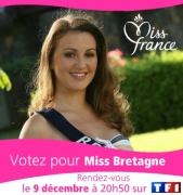 Carte de voeux : Miss Bretagne