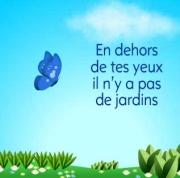 Carte de voeux : En dehors de tes yeux...