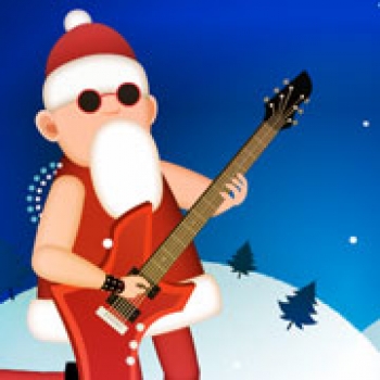 Carte de voeux : Rock&apos;n Noel